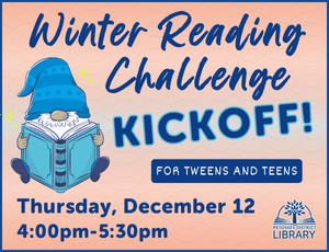 Winter Reading Challenge Kickoff program image