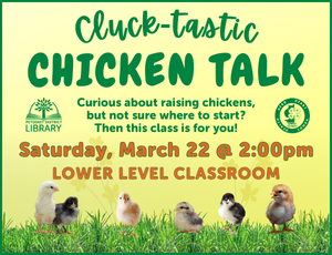 Placeholder image for the Cluck-tastic Chicken Talk program