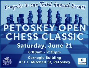 Placeholder image for Petoskey Open Chess Classic event on June 21