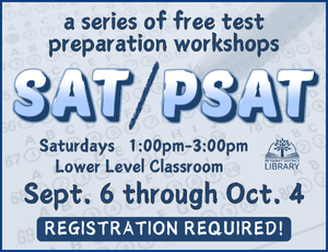 Program placeholder thumbnail for SAT/PSAT test preparation workshops