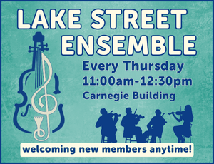 Placeholder image for Lake Street Ensemble weekly program