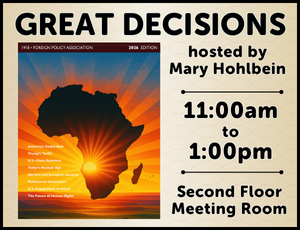 Image for Great Decisions foreign policy program