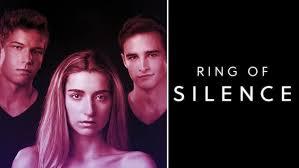 picture of the movie cover art featuring 3 actors from the movie and the title Ring of Silence