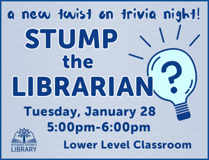 Stump the Librarian Trivia program placeholder image