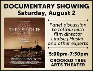 Image for The Fish Thief documentary program on Aug. 2